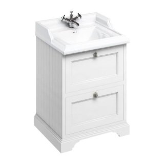 Burlington Vanity Unit, 65cm with Drawers and Basin